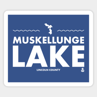 Lincoln County, Wisconsin - Muskellunge Lake Sticker